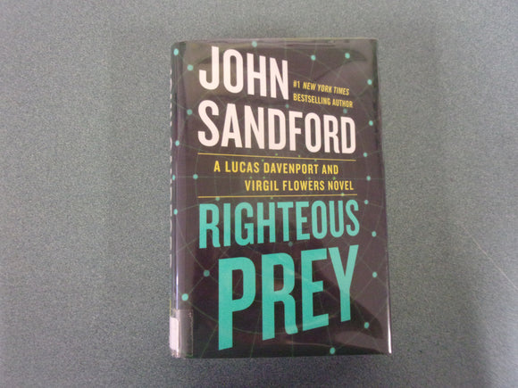 Righteous Prey: Lucas Davenport, Book 32 by John Sandford (HC/DJ) 2022!