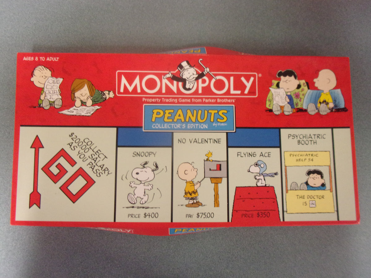 Peanuts Collector's Edition Monopoly Board Game Rare Edition! – Friends  of the St Mary's County Library