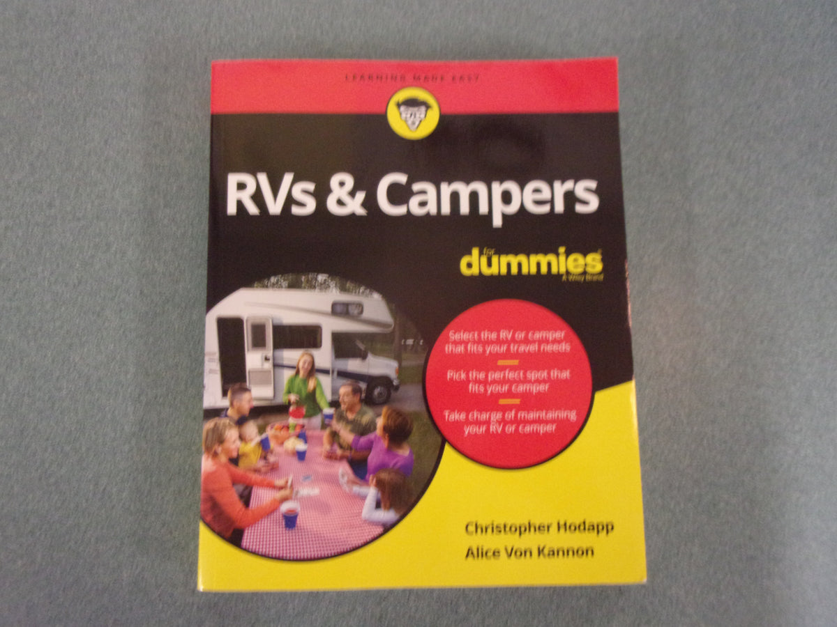 RVs & Campers For Dummies by Christopher Hodapp (Paperback) Friends