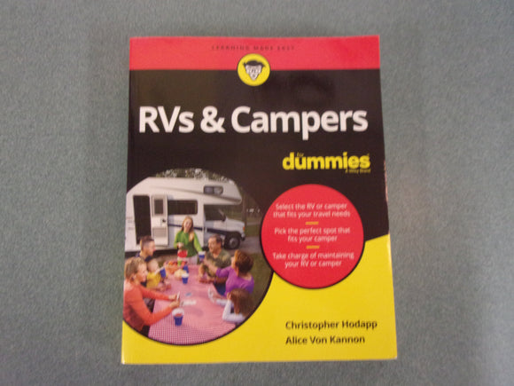 RVs & Campers For Dummies by Christopher Hodapp (Paperback)