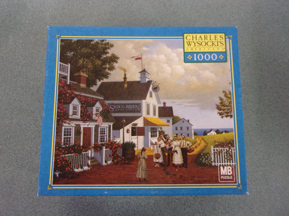 Oyster House Charles Wysocki Puzzle (1000 Pieces)