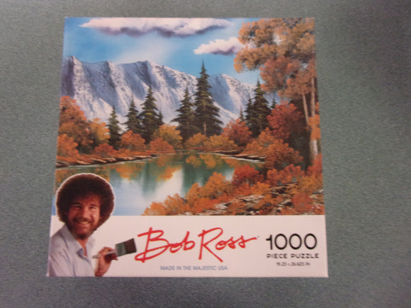 Mountain Scenery Bob Ross Puzzle (1000 Pieces)