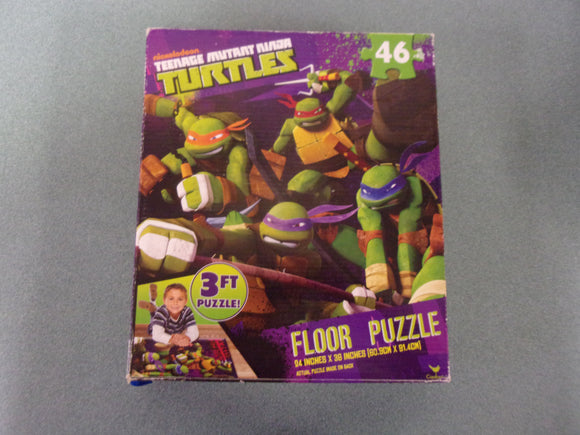 Teenage Mutant Ninja Turtles Floor Puzzle (46 Pieces) Complete!