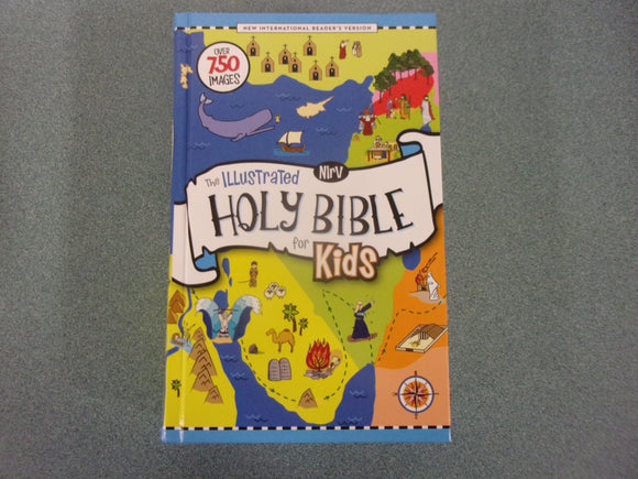 NIrV, The Illustrated Holy Bible for Kids by Zondervan (HC) Like New!