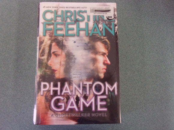 Phantom Game: A Ghostwalker Novel, Book 18 by Christine Feehan (Ex-Library HC/DJ) 2022!