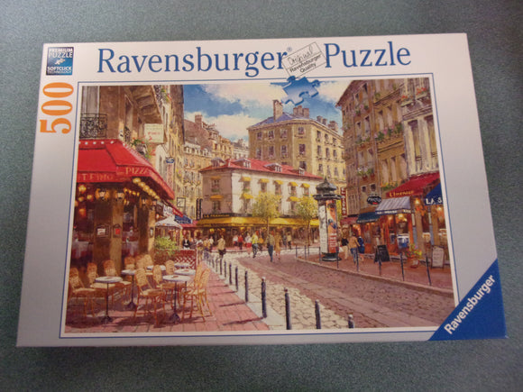Sam Park Quaint Shops Ravensburger Puzzle (500 Pieces)