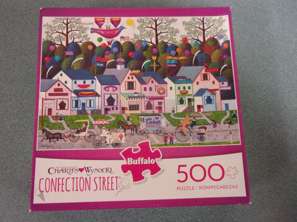 Confection Street Charles Wysocki Puzzle (500 Pieces)