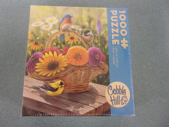 Summer Bouquet Cobble Hill Puzzle (1000 Pieces) Brand New!