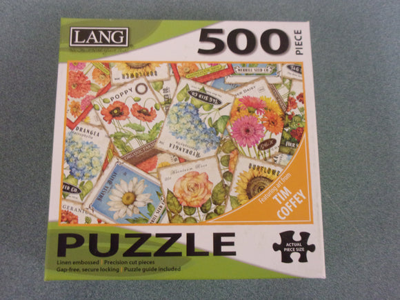 Seed Packets Lang Puzzle (500 Pieces)