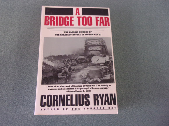 A Bridge Too Far by Cornelius Ryan (Paperback)