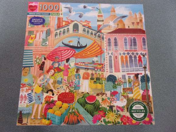 Venice Open Market Puzzle (1000 Pieces)