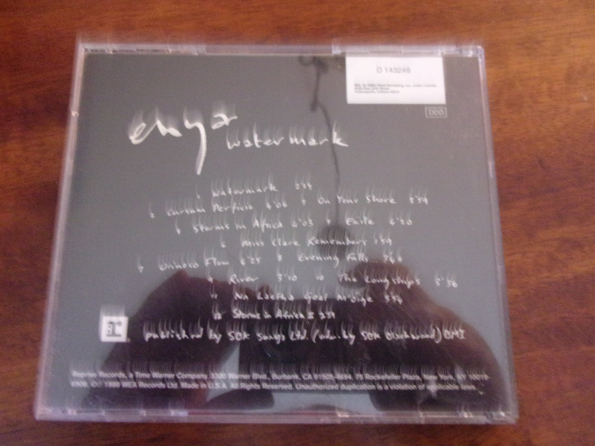 Enya: Watermark (Music CD) – Friends of the St Mary's County Library