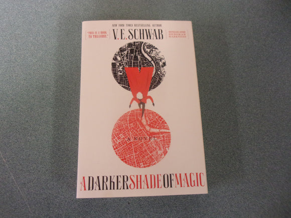 A Darker Shade of Magic: Shades of Magic, Book 1 by V. E. Schwab (Paperback) Like New!