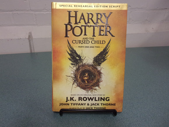 Harry Potter and the Cursed Child: Parts 1 & 2, Special Rehearsal Edition Script by J.K. Rowling**Like New!