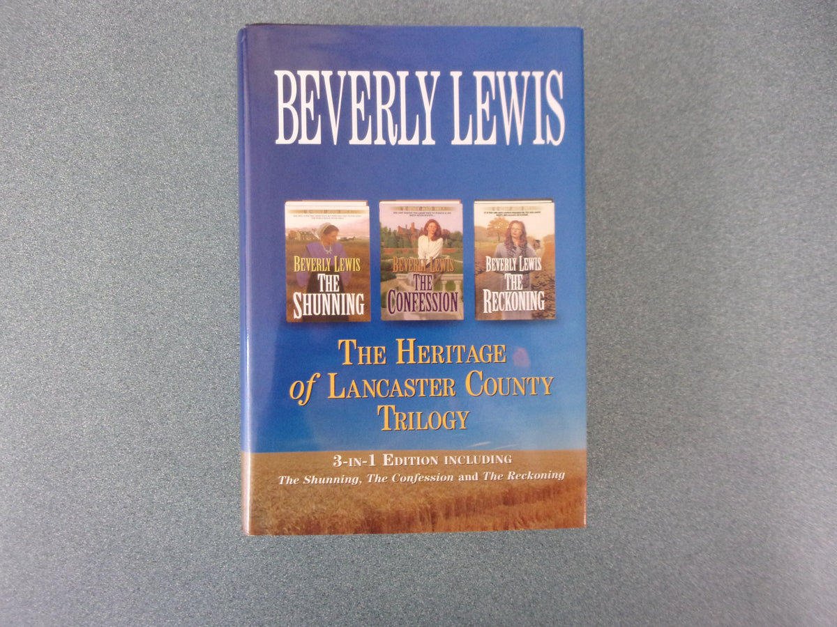 The Heritage of Lancaster County Trilogy by Beverly Lewis (HC/DJ