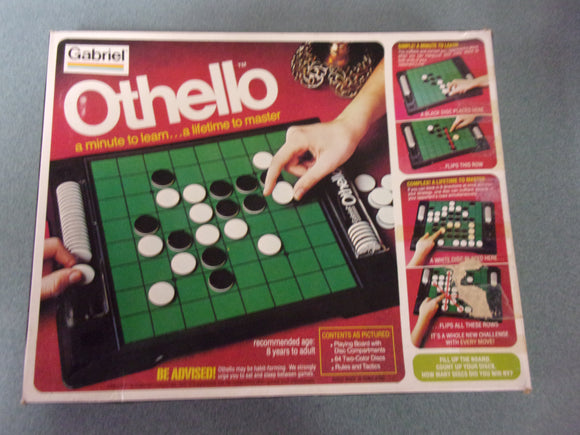 Othello Board Game  **Box is damaged but game board is in great shape and complete.**