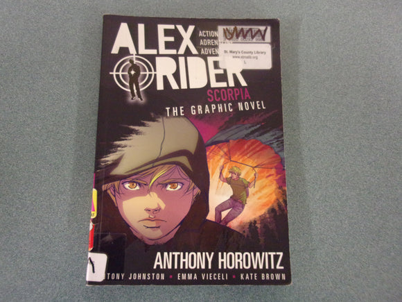 Alex Rider: Scorpia, The Graphic Novel by Anthony Horowitz (Ex-Library Paperback)