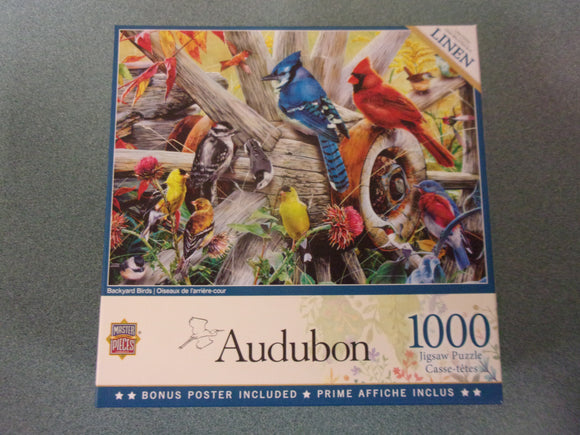 Audubon Backyard Birds Puzzle (1000 Pieces)