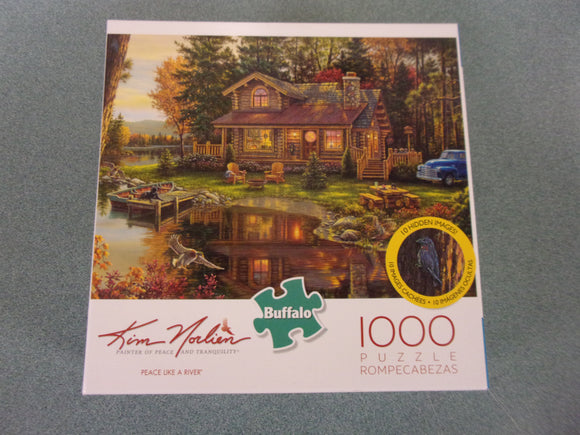 Kim Norlien Peace Like A River Puzzle With Hidden Images (1000 Pieces)