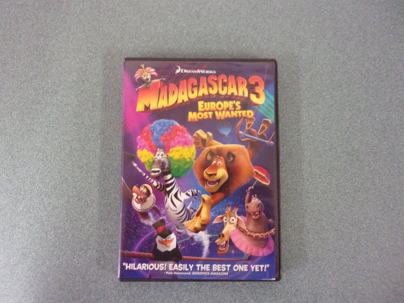 Madagascar 3: Europe's Most Wanted (DVD)