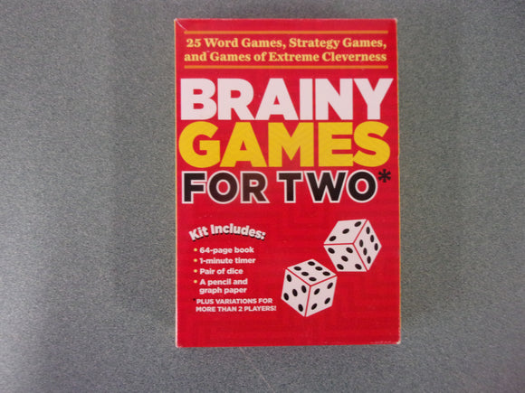 Brainy Games For Two: 25 Word & Strategy Brain Games