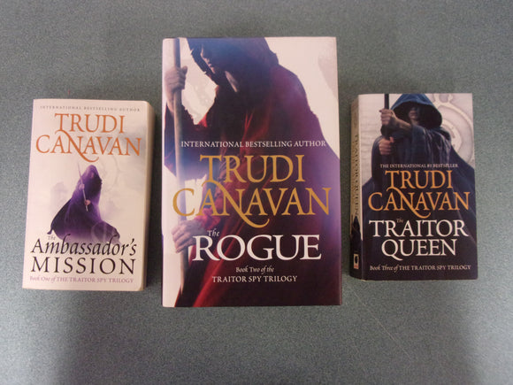 The Traitor Spy Trilogy by Trudi Canavan (2 Paperbacks + 1 HC/DJ)