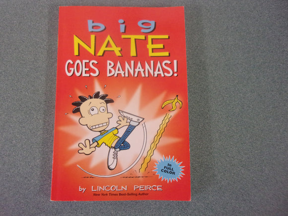 Big Nate Goes Bananas! by Lincoln Peirce (Paperback) Like New!