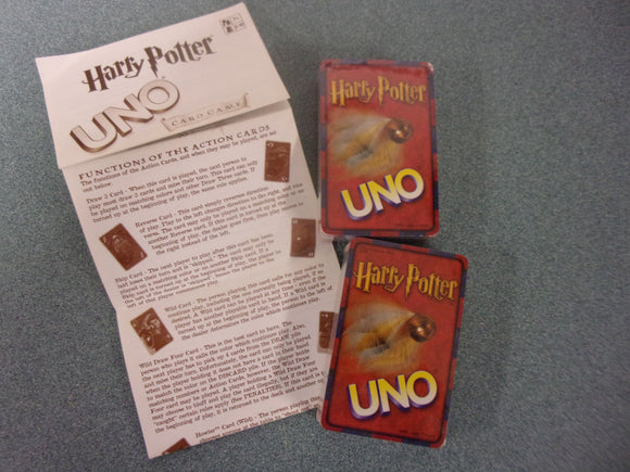 Harry Potter Uno Game (No outer box but cards still wrapped.)