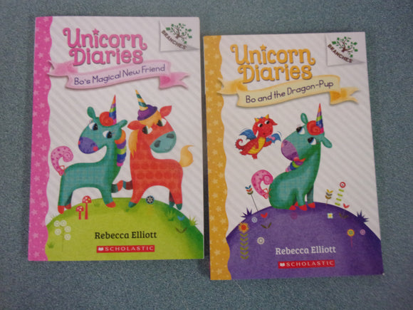 Unicorn Diaries (A Branches Series): Books 1 & 2 by Rebecca Elliott (Paperback)
