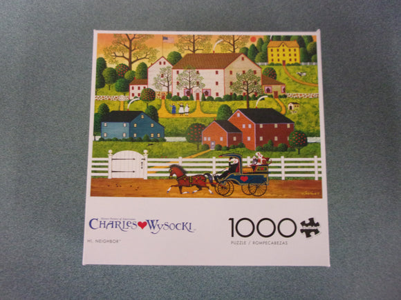 Hi, Neighbor Charles Wysocki Puzzle (1000 Pieces)