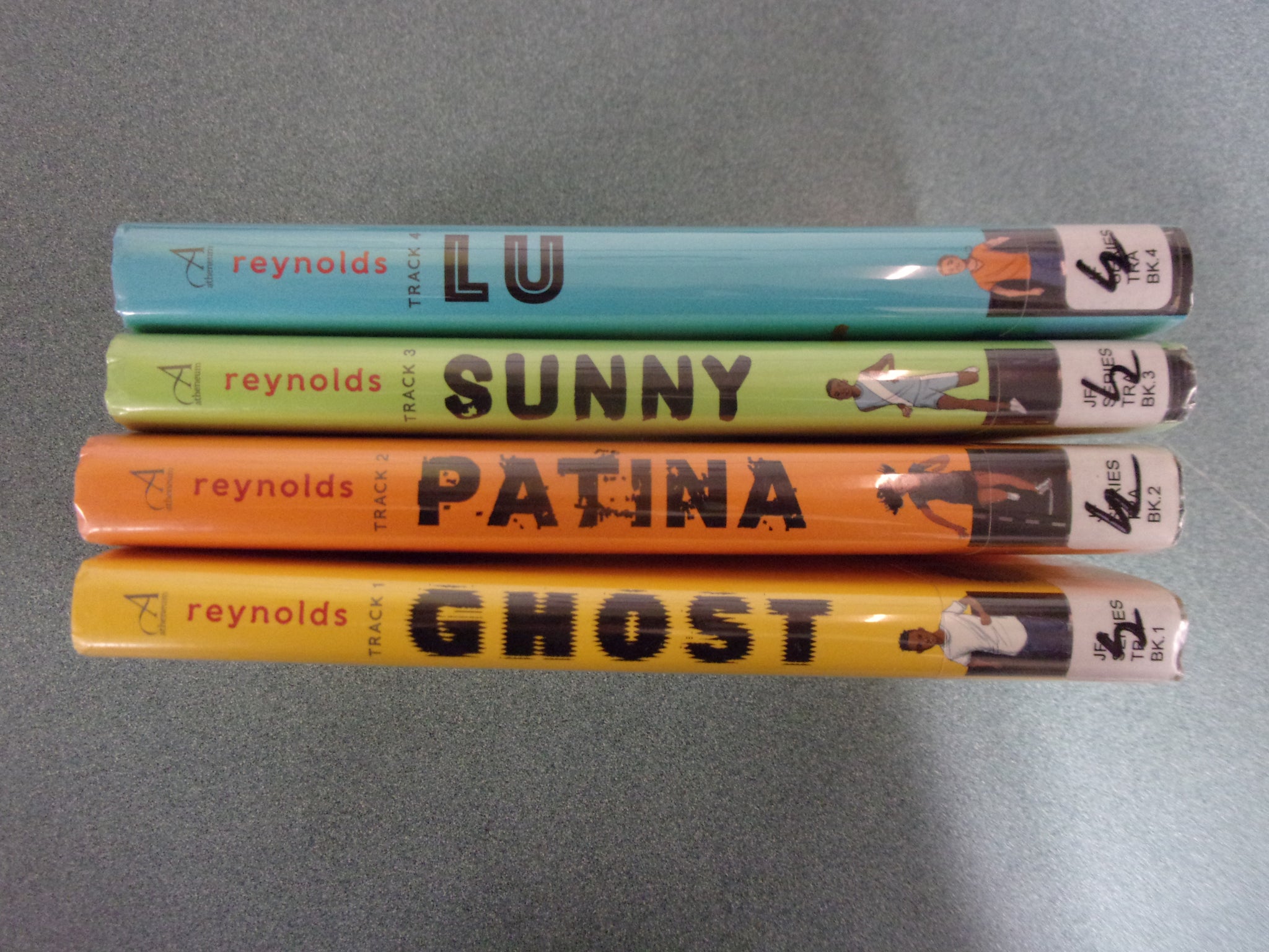 Jason Reynolds's Track Series (Boxed Set): Ghost; Patina; Sunny; Lu