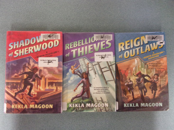 Robyn Hoodlum: Books 1-3 by Kekla Magoon (Ex-Library HC/DJ)