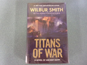 Titans of War: The Egyptian, Book 8 by Wilbur Smith (Ex-Library HC/DJ) 2022!