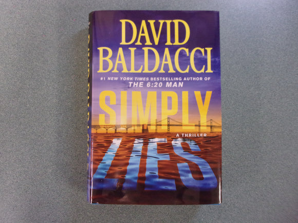 Simply Lies: A Thriller by David Baldacci (Ex-Library HC/DJ) 2023!