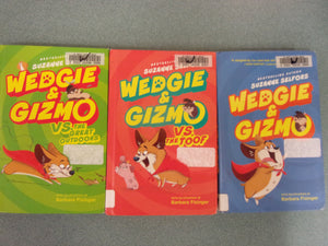 Wedgie & Gizmo: Books 1 -3 by Suzanne Selfors (Ex-Library HC)