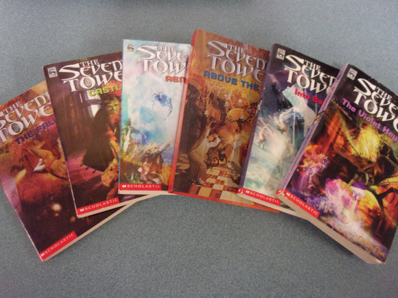 The Seventh Tower: Books 1-6 by Garth Nix (5 Paperback and 1 HC)