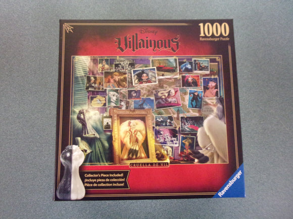 Villainous: Disney Cruella De Vil Ravensburger Puzzle (1000 Pieces)