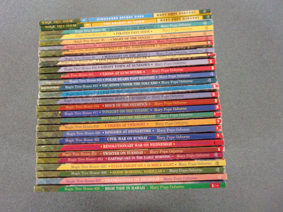 Magic Tree House: Books 1-28 by Mary Pope Osborne (Paperback)