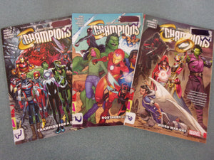Marvel Comics: Champions, Vol. 3-5 (Ex-Library Paperback)