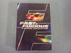 Fast & Furious 6-Movie Collection (Choose DVD or Blu-ray Disc)