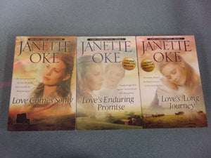 Love Comes Softly: Books 1-3 by Janette Oke (Paperback)