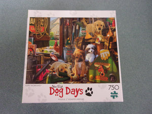 Dog Days Puppy Workshop Buffalo Puzzle (750 Pieces)