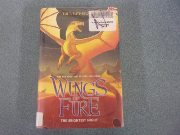 The Brightest Night: Wings of Fire, Book 5 by Tui T. Sutherland (Ex-Library HC/DJ)