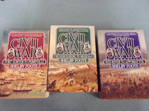 The Civil War: A Narrative, Vol. 1-3 by Shelby Foote (Paperback)