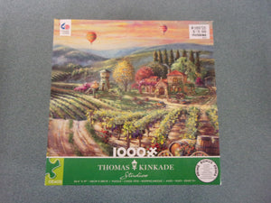 Peaceful Valley Vineyard Thomas Kinkade Ceaco Puzzle (1000 Pieces)