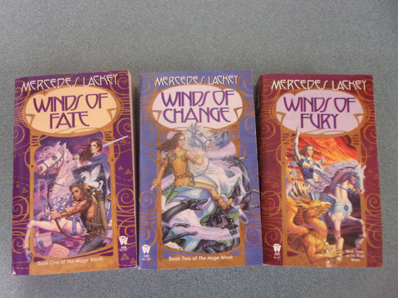 Winds of Fate, Winds of Change, and Winds of Fury: The Mage Winds Trilogy by Mercedes Lackey (Paperback)