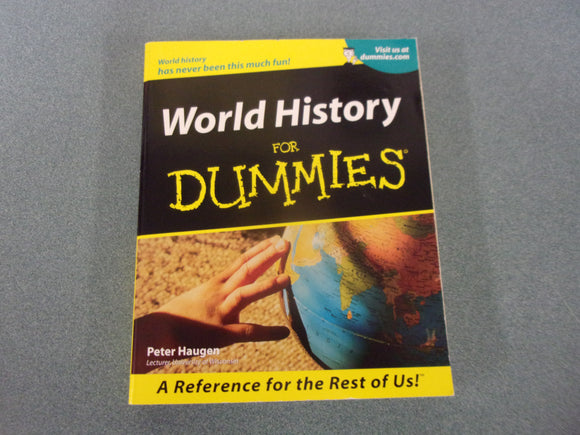 World History For Dummies by Peter Haugen (Paperback)