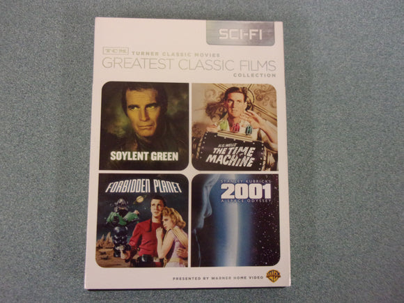 Turner Classic Movies Greatest Classic Sci-Fi Films Collection: Soylent Green/The Time Machine/Forbidden Planet/2001 A Space Odyssey (DVD)