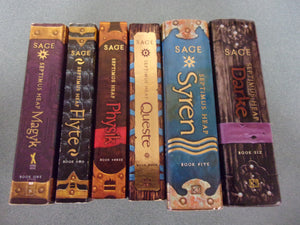 Septimus Heap: Books 1-6 by Angie Sage (4 Paperbacks & 2 HC)