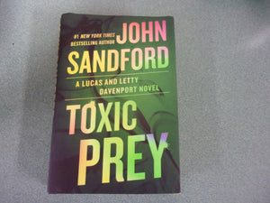 Toxic Prey: Lucas Davenport, Book 34 by John Sandford (Ex-Library HC/DJ) 2024!
